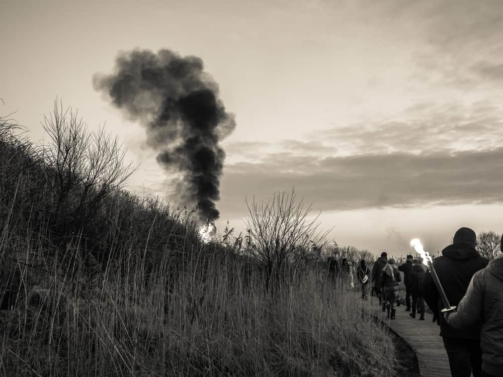 Biikebrennen auf Sylt