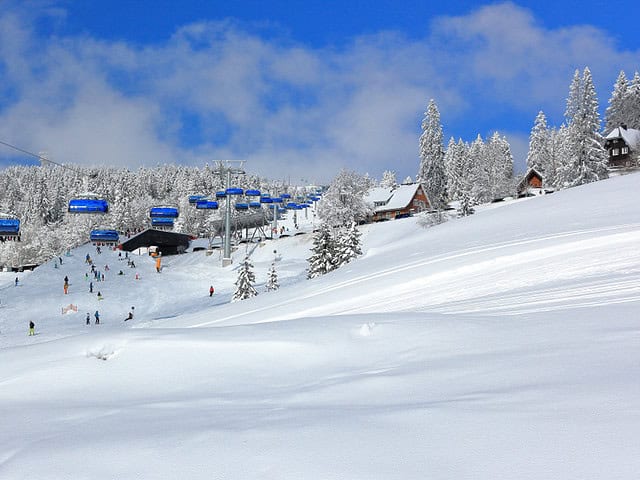 Feldberg Skigebiet im Schwarzwald