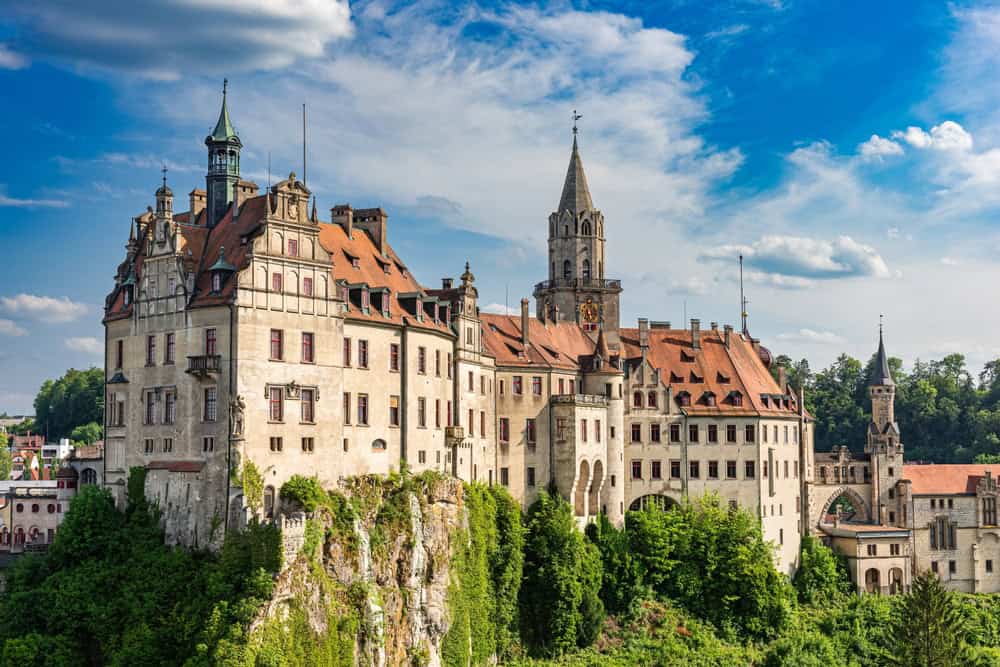 Hohenzollernschloss in Sigmaringen – eines der größten Stadtschlösser Deutschlands