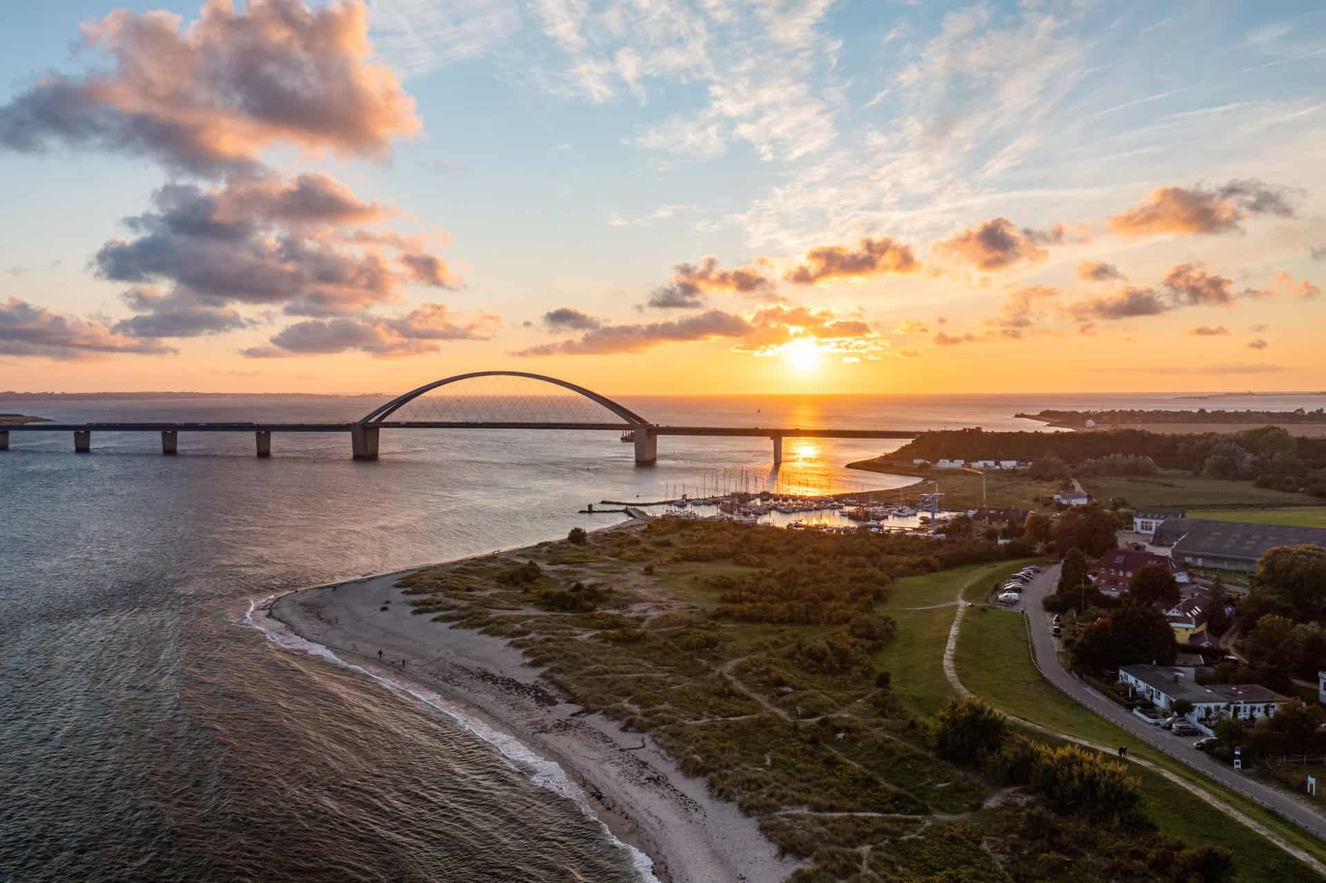 Fehmarn Ostsee Fehmarnsundbrücke